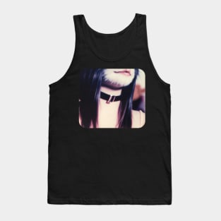 Vintage Catgirl Photo Tank Top